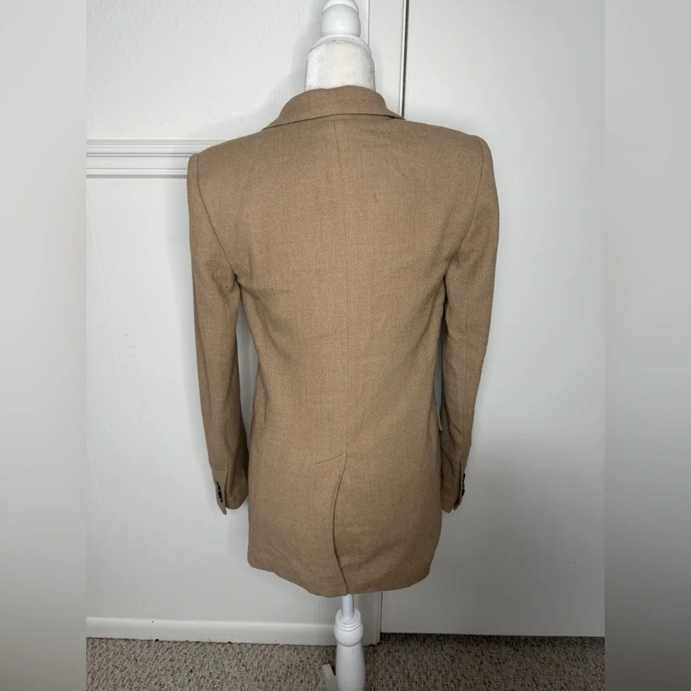Club Monaco Camel Blazer size 0 - Picture 3 of 7